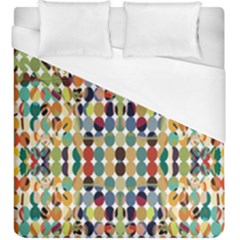 Retro Pattern Abstract Duvet Cover (king Size)