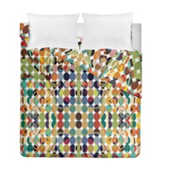 Retro Pattern Abstract Duvet Cover Double Side (full/ Double Size)