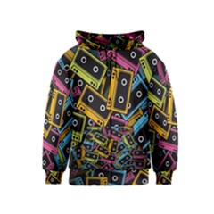 Type Pattern Kids  Zipper Hoodie