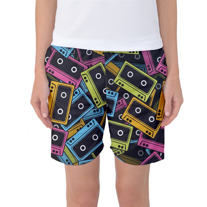 Type Pattern Women s Basketball Shorts