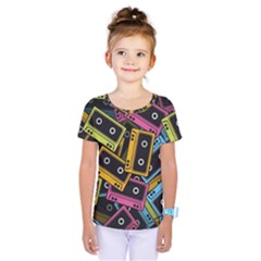 Type Pattern Kids  One Piece Tee