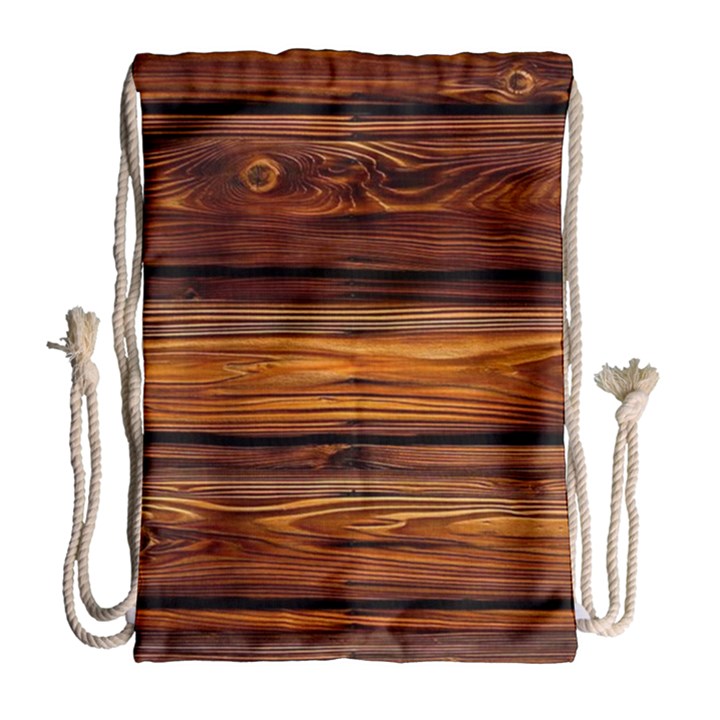 Old wood Drawstring Bag (Large)