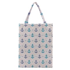 Sailor Anchor Classic Tote Bag by Brittlevirginclothing