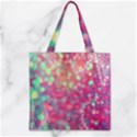 Fantasy sparkle Zipper Grocery Tote Bag View1