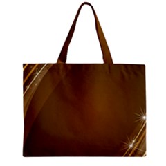 Abstract Background Zipper Mini Tote Bag