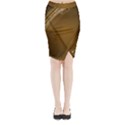 Abstract Background Midi Wrap Pencil Skirt View1