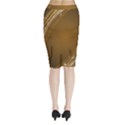 Abstract Background Midi Wrap Pencil Skirt View2