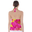 Cute pink flower Babydoll Tankini Top View2