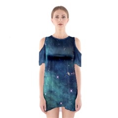 Space Shoulder Cutout One Piece by Brittlevirginclothing