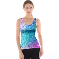 Rainbow Sparkles Tank Top by Brittlevirginclothing