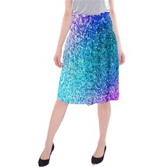 Rainbow Sparkles Midi Beach Skirt by Brittlevirginclothing