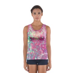 Colorful Sparkles Women s Sport Tank Top  by Brittlevirginclothing