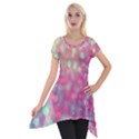 Colorful sparkles Short Sleeve Side Drop Tunic View1