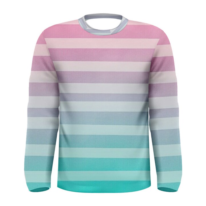 Colorful vertical lines Men s Long Sleeve Tee