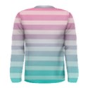 Colorful vertical lines Men s Long Sleeve Tee View2