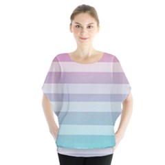 Colorful Vertical Lines Blouse