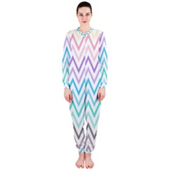 Colorful Wavy Lines Onepiece Jumpsuit (ladies) 