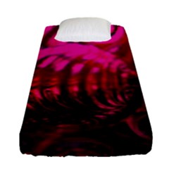 Abstract Bubble Background Fitted Sheet (single Size)