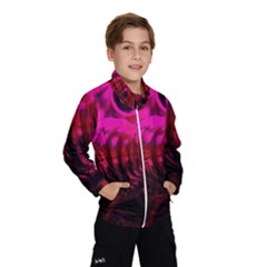 Abstract Bubble Background Wind Breaker (kids)