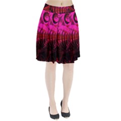 Abstract Bubble Background Pleated Skirt