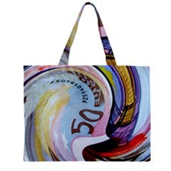 Abstract Currency Background Zipper Mini Tote Bag by Amaryn4rt