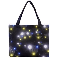 Abstract Dark Spheres Psy Trance Mini Tote Bag