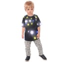 Abstract Dark Spheres Psy Trance Kids  Raglan Tee View1