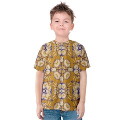 Abstract Elegant Background Card Kids  Cotton Tee