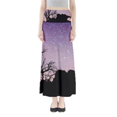 Arches National Park Night Maxi Skirts by Amaryn4rt