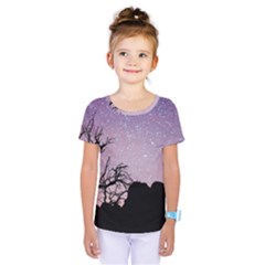 Arches National Park Night Kids  One Piece Tee