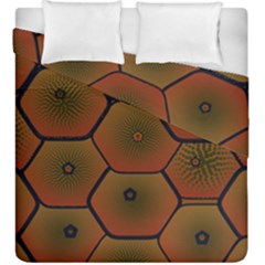 Art Psychedelic Pattern Duvet Cover Double Side (king Size)