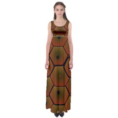 Art Psychedelic Pattern Empire Waist Maxi Dress