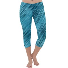 Banner Header Capri Yoga Leggings