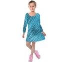 Banner Header Kids  Long Sleeve Velvet Dress View1