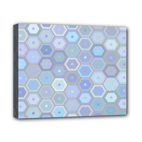 Bee Hive Background Canvas 10  X 8 