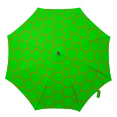 Bee Hive Texture Hook Handle Umbrellas (medium)