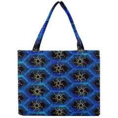 Blue Bee Hive Mini Tote Bag