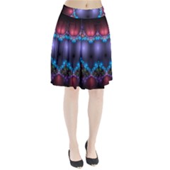 Blue Heart Pleated Skirt by Amaryn4rt