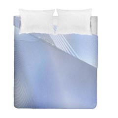 Blue Star Background Duvet Cover Double Side (full/ Double Size)