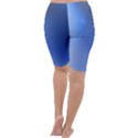 Blue Star Background Cropped Leggings  View4