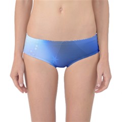 Blue Star Background Classic Bikini Bottoms by Amaryn4rt