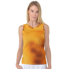 Blurred Glass Effect Women s Basketball Tank Top