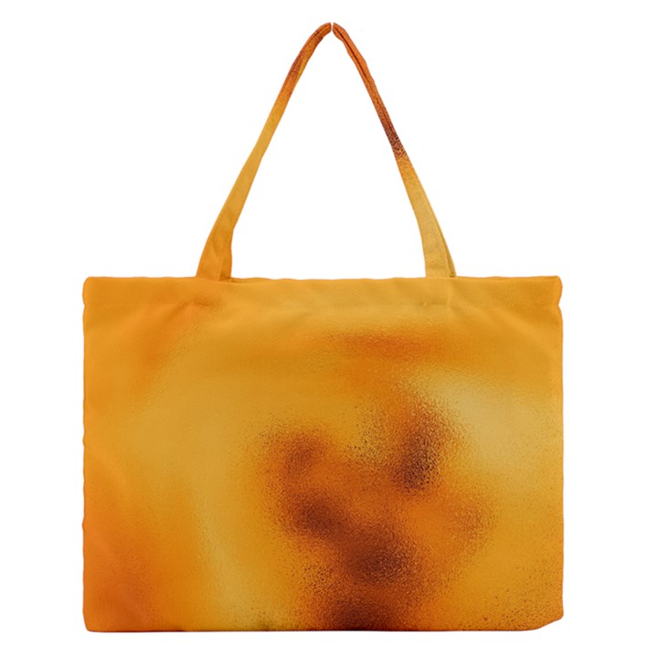 Blurred Glass Effect Medium Zipper Tote Bag