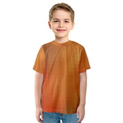 Bright Tech Background Kids  Sport Mesh Tee