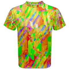 Cheerful Phantasmagoric Pattern Men s Cotton Tee