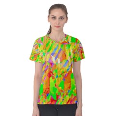 Cheerful Phantasmagoric Pattern Women s Cotton Tee