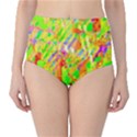 Cheerful Phantasmagoric Pattern High-Waist Bikini Bottoms View1