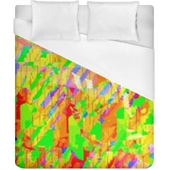 Cheerful Phantasmagoric Pattern Duvet Cover (california King Size)