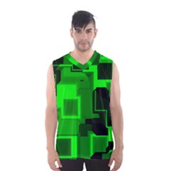 Cyber Glow Men s Basketball Tank Top