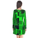 Cyber Glow Flare Dress View2